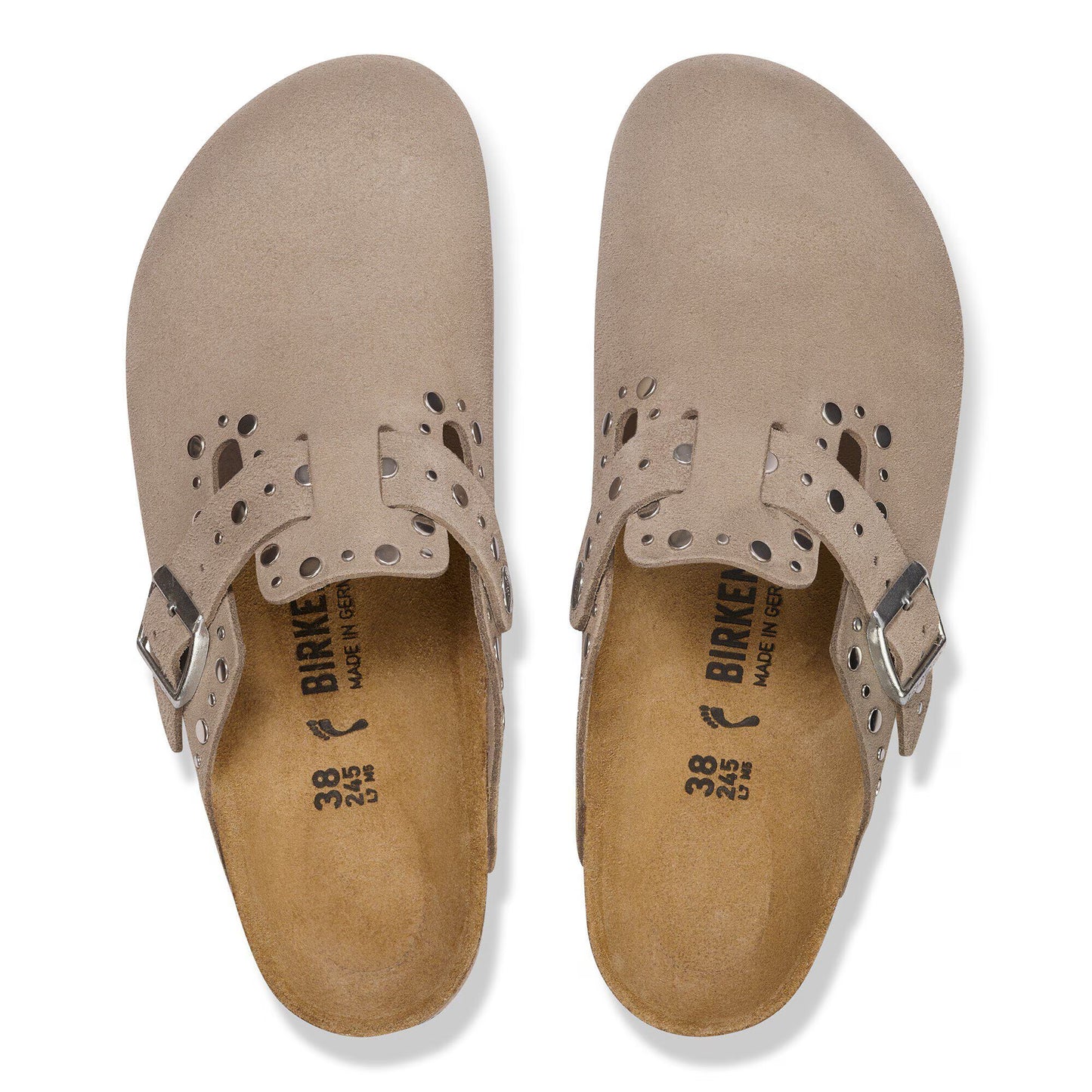 Birkenstock Rivets Suede Leather LEVE Shoe