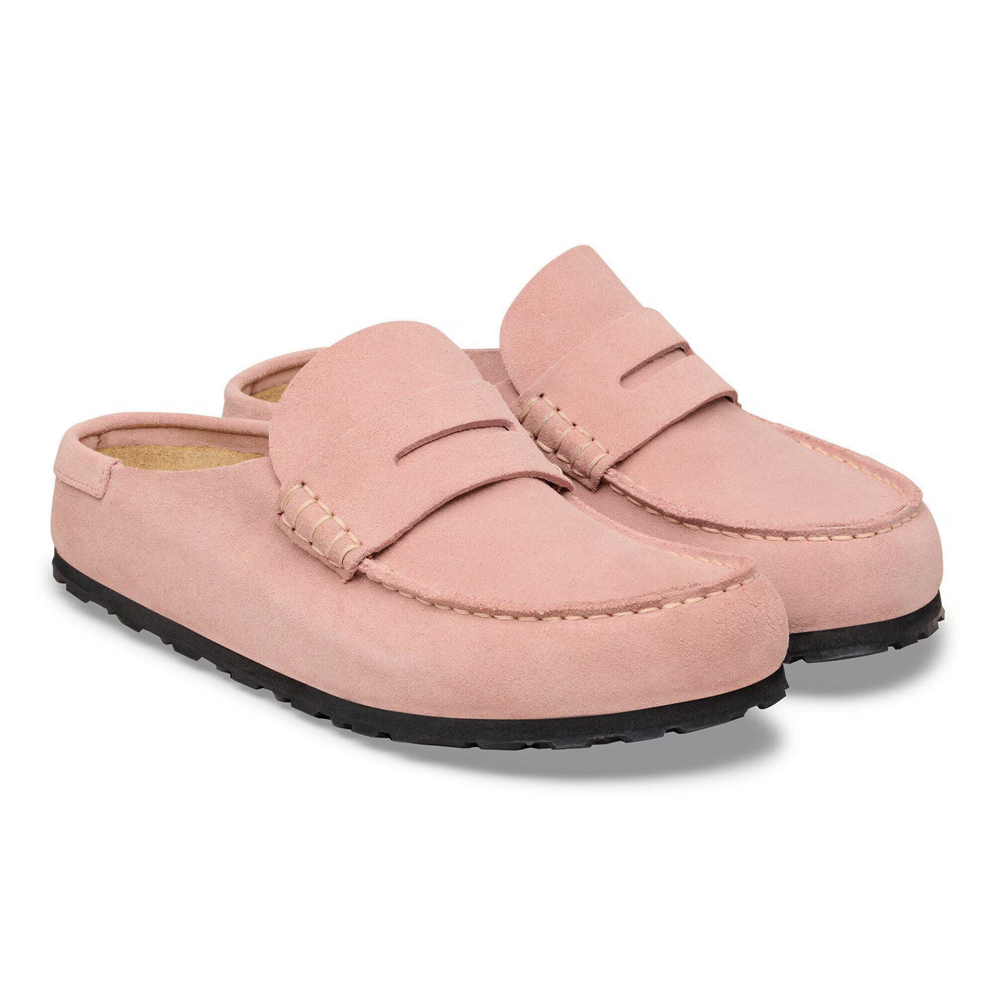 Birkenstock Naples Wrapped Suede Shoe
