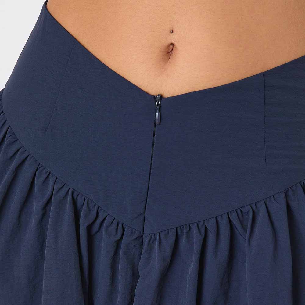 Peachy Den Deba Midi Pockets Skirt