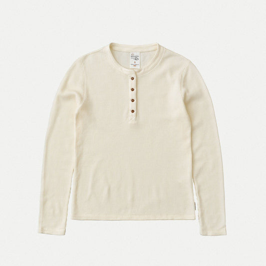 Nudie Jeans Co. Mira Henley Waffle Knit