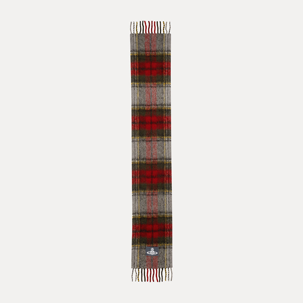 Vivienne Westwood Wool Tartan Scarf