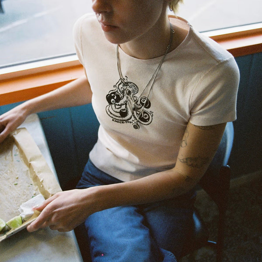 Nudie Jeans Eve Knock-Topus T-Shirt