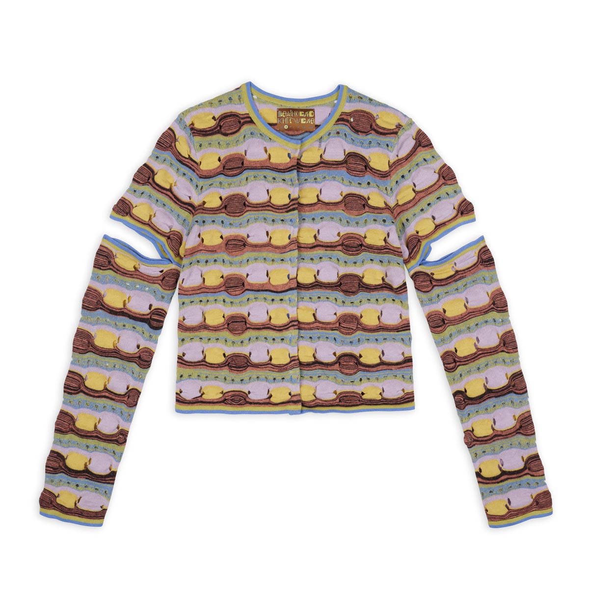 Brain Dead Bubble Knit Cardigan