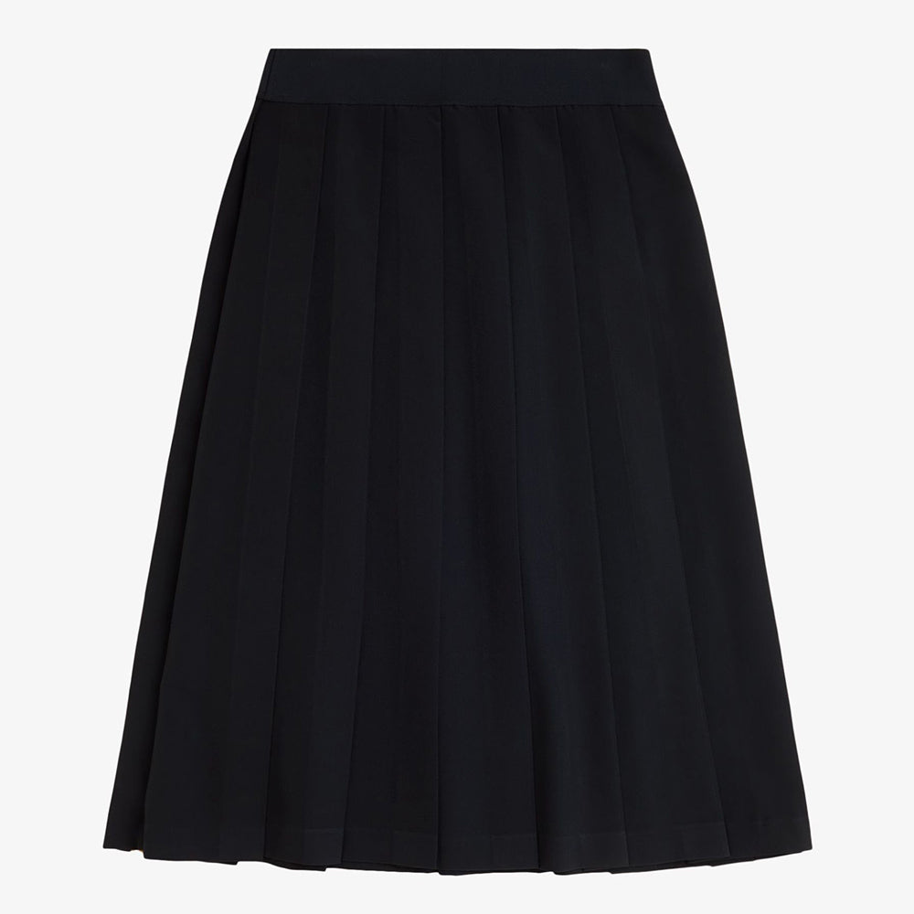Fred Perry Tape Pleated Midi Skirt