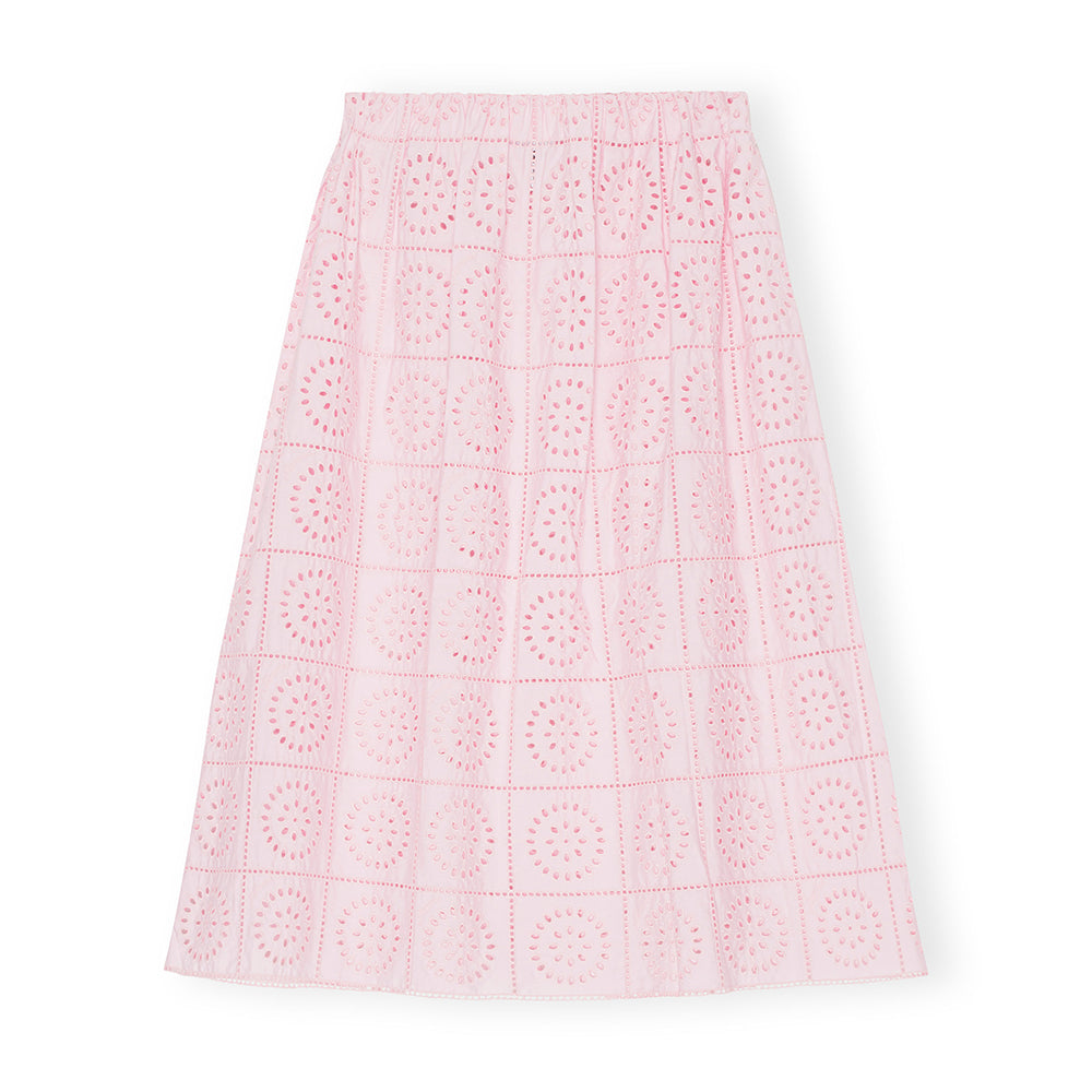 GANNI Broderie Anglaise Skirt