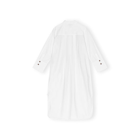 GANNI Poplin Oversized Shirt Dress