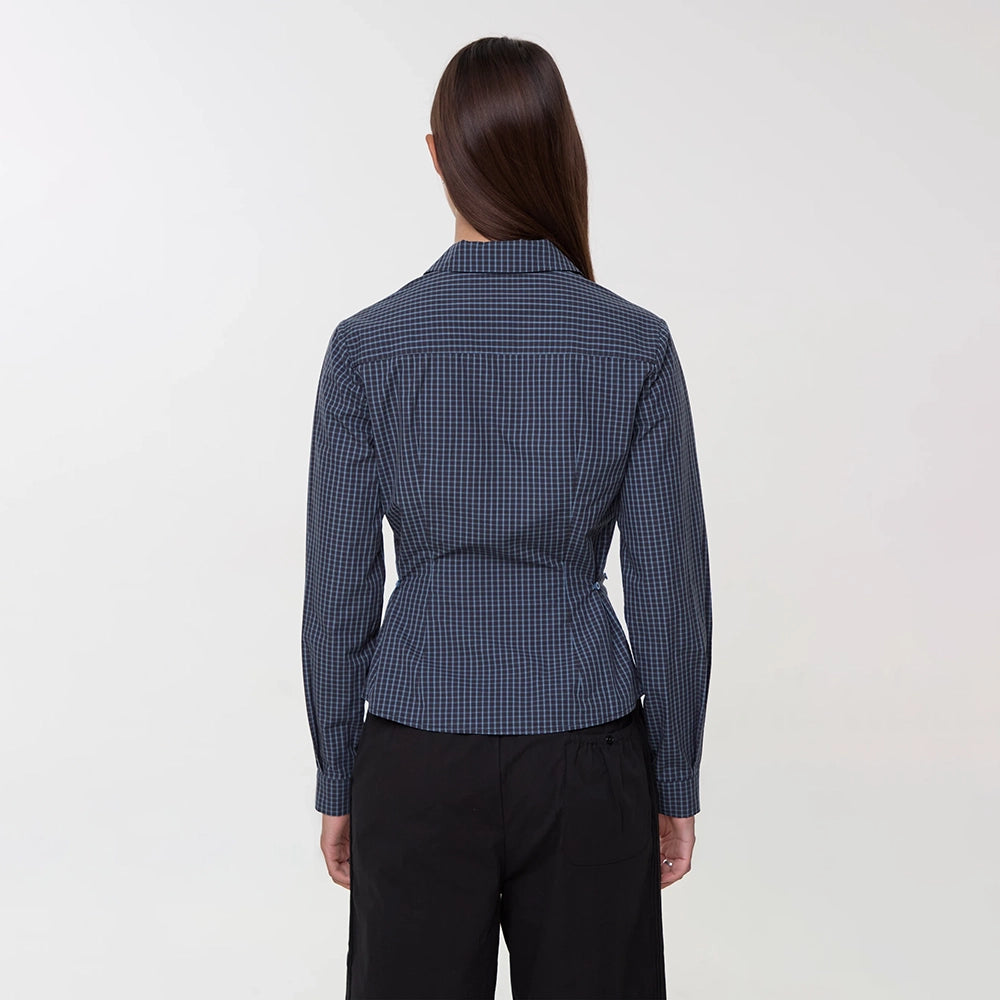 Peachy Den Gloria Cinch Shirt