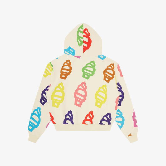 ICECREAM Soft Serve Zip Through Hoodie