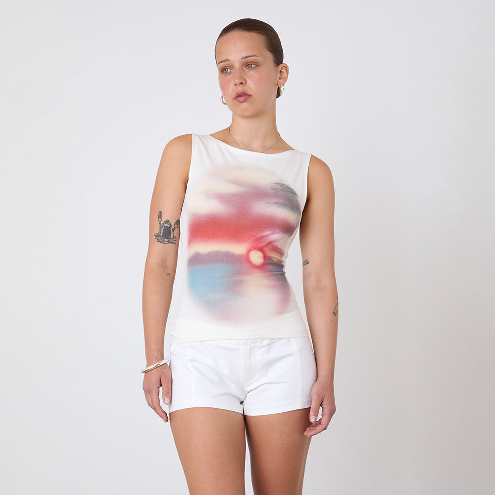Peachy Den Souvenir Top