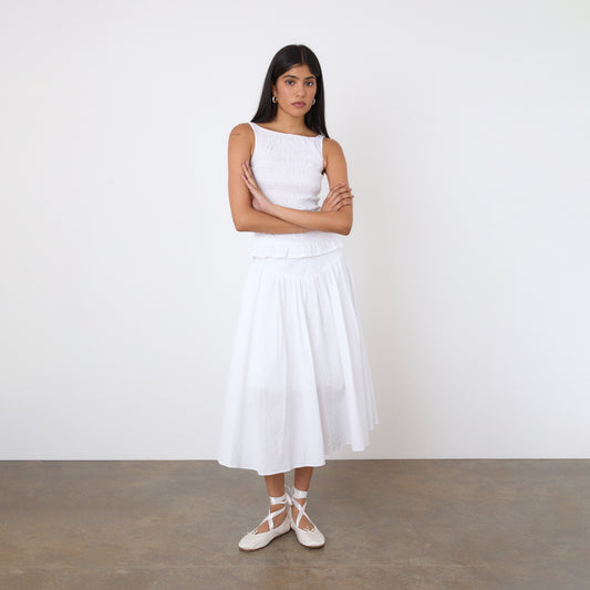 Peachy Den Deba Midi Skirt