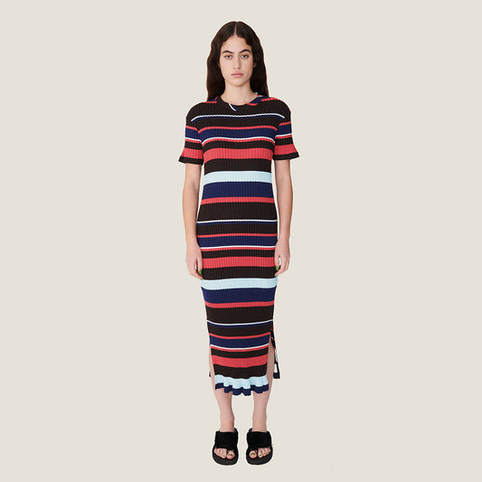 YMC Bluebird Stripe Dress