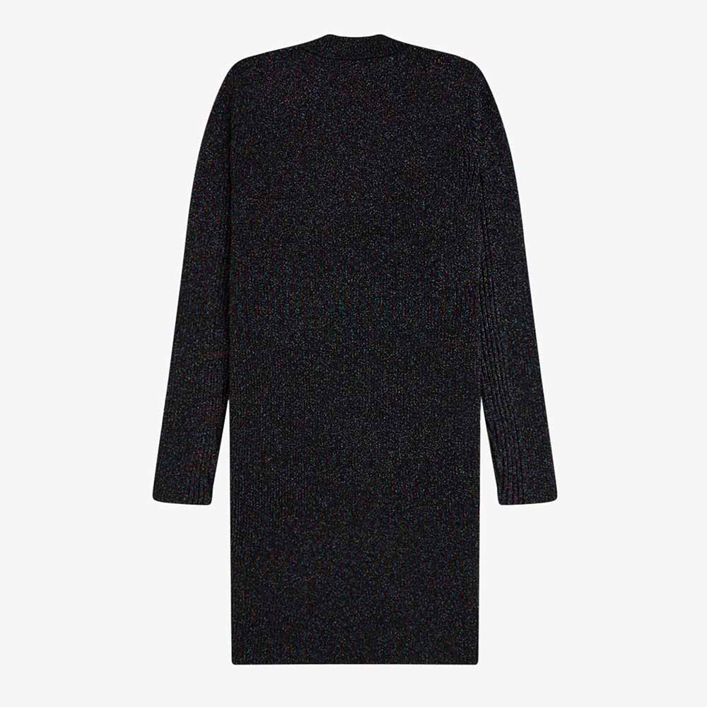 Fred Perry Metallic Ribbed Dress