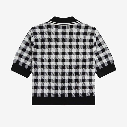 Fred Perry Gingham Knitted Shirt
