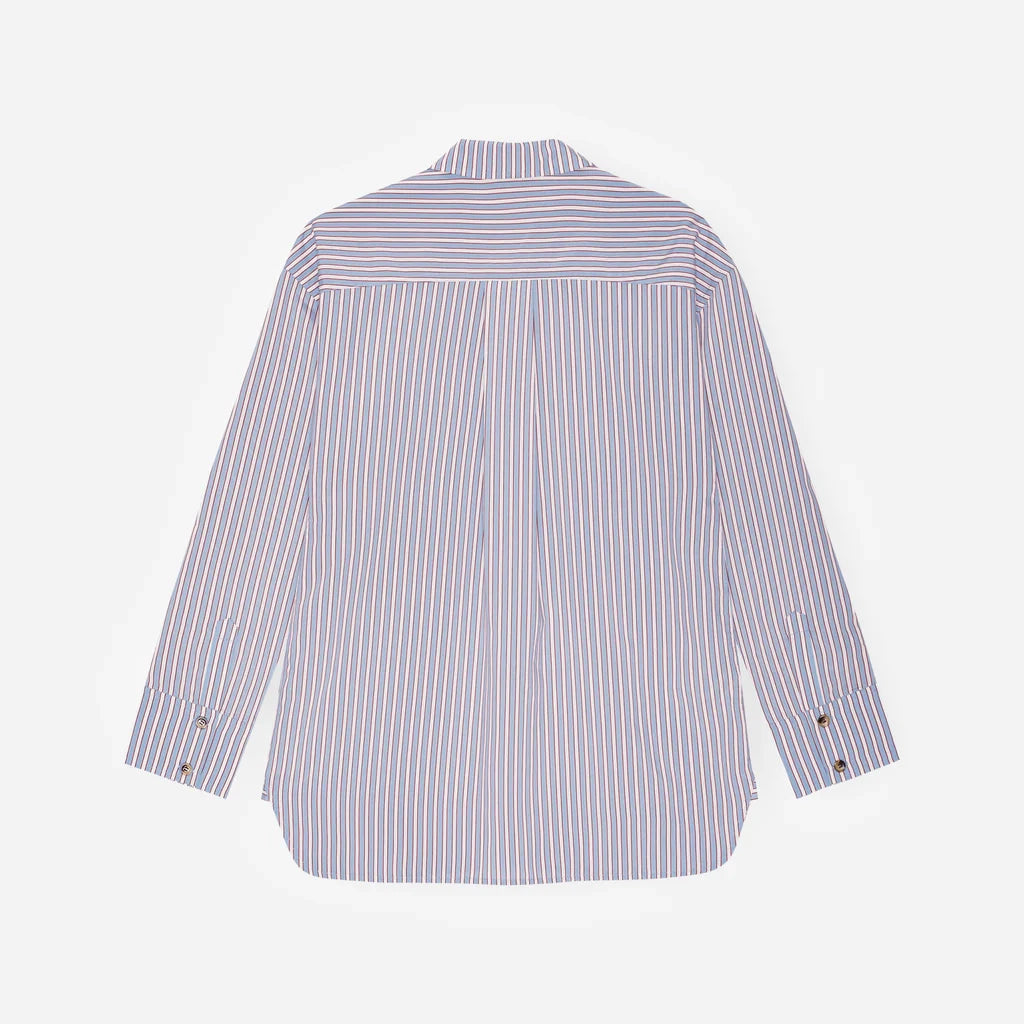 Ganni Yarn Dyed Stripe Shirt