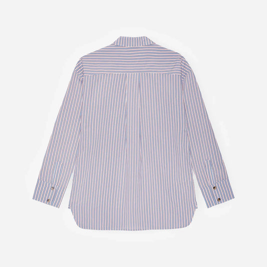Ganni Yarn Dyed Stripe Shirt
