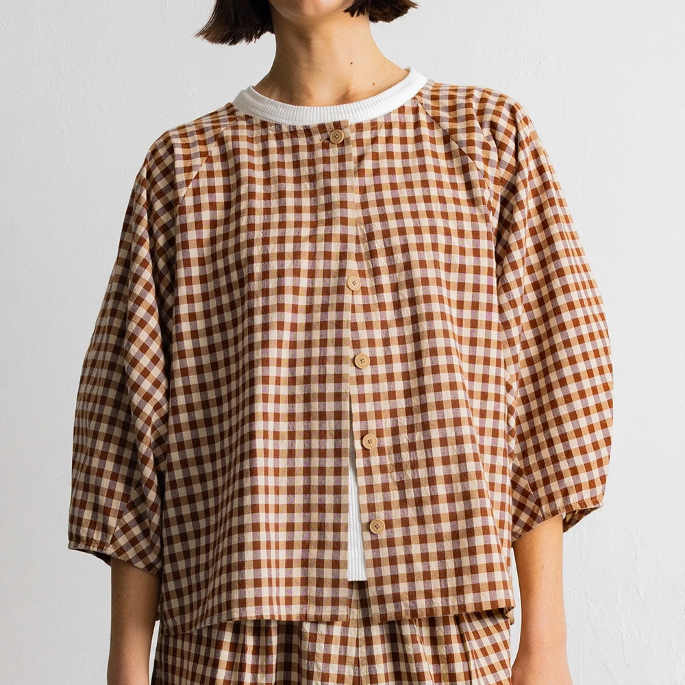 Folk Cocoon Shirt