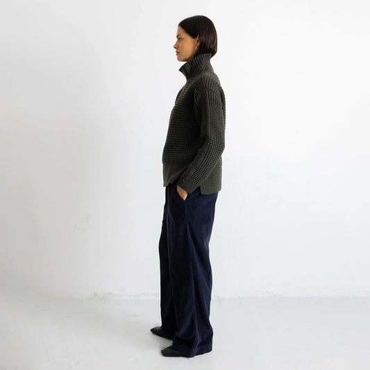Folk Wide Fit Chunky Cord Trouser