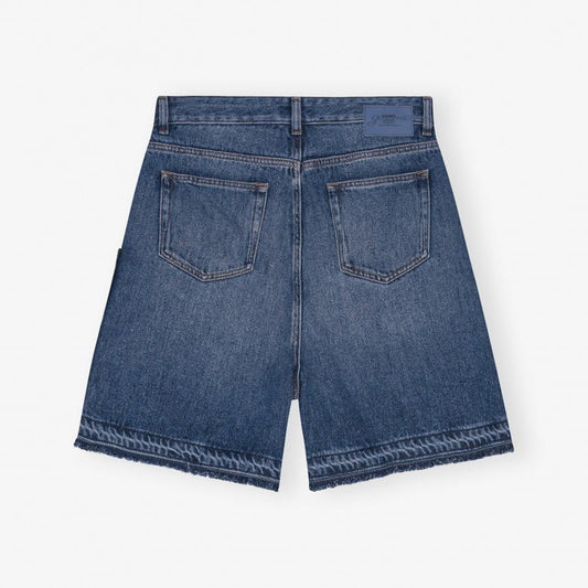 Ganni Light Denim Shorts