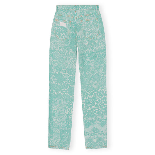 GANNI Printed Swigy Jeans