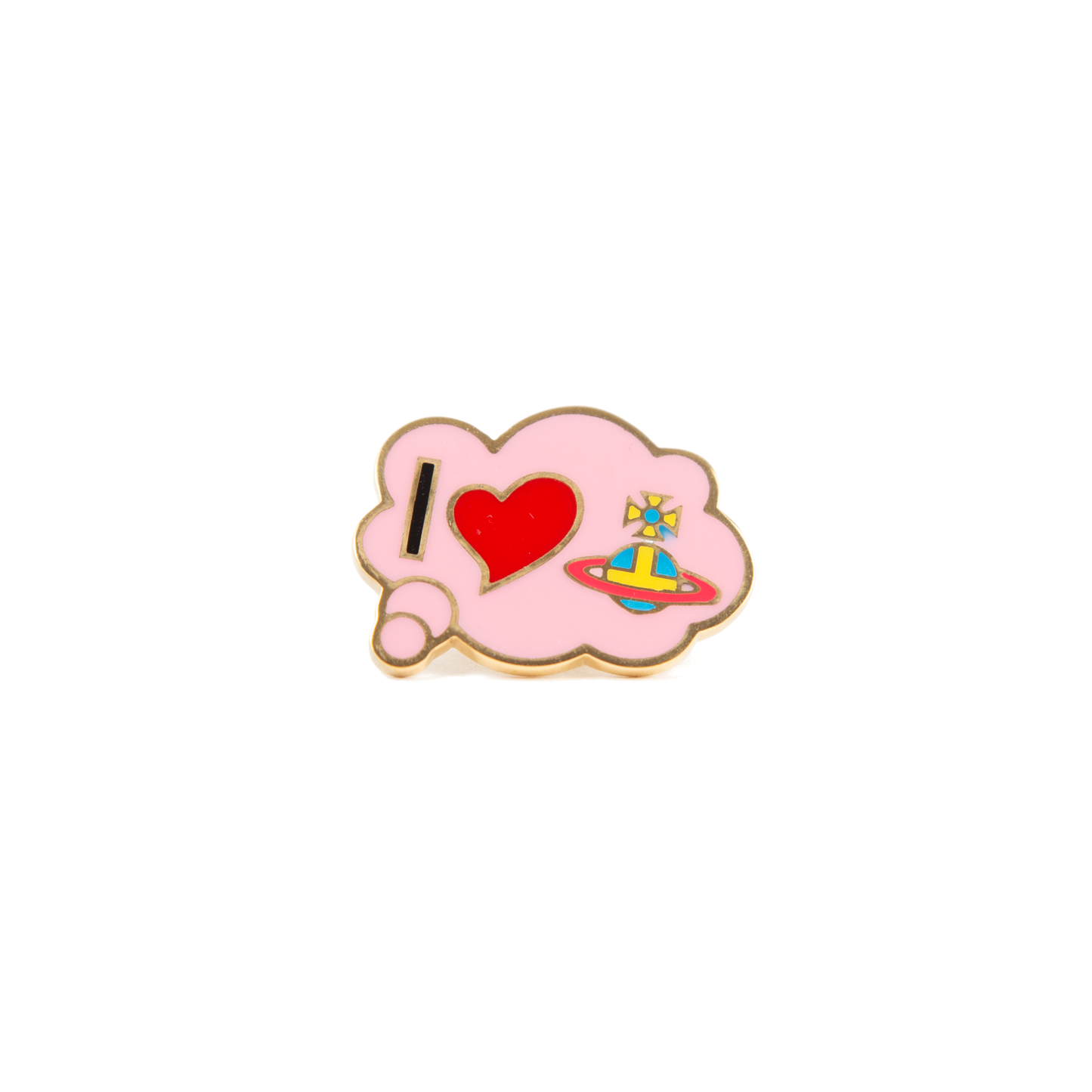 Vivienne Westwood Cloud Enamel Badge