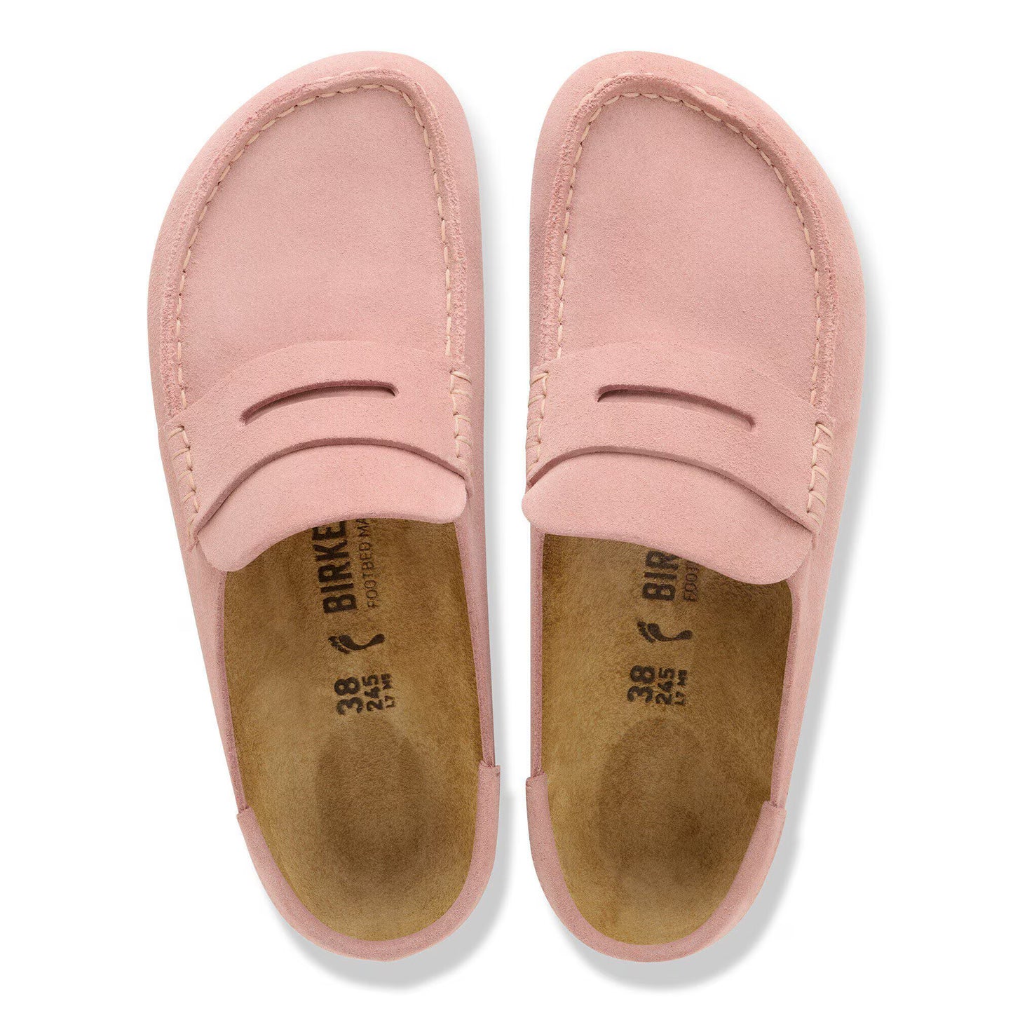 Birkenstock Naples Wrapped Suede Shoe