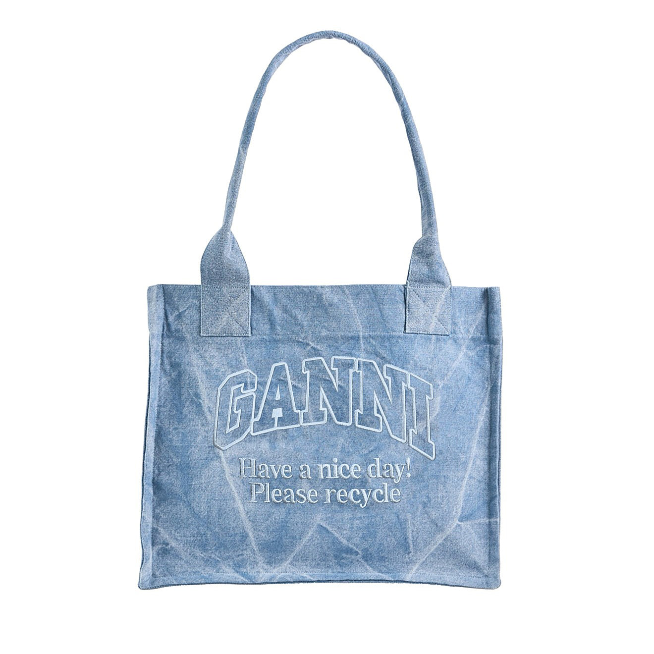 Ganni Large Easy Shopper Denim