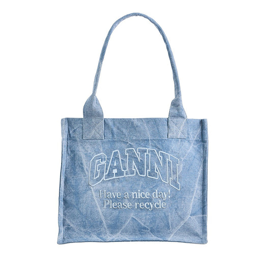 Ganni Large Easy Shopper Denim