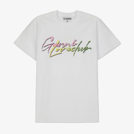 Ganni Multi Love Relaxed Tee