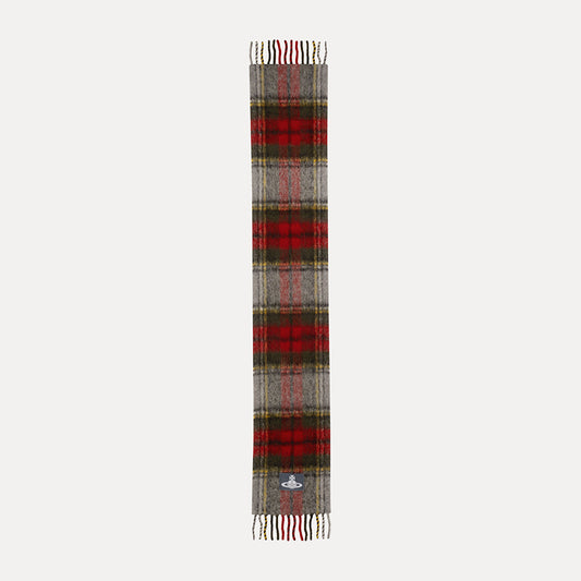 Vivienne Westwood Wool Tartan Scarf