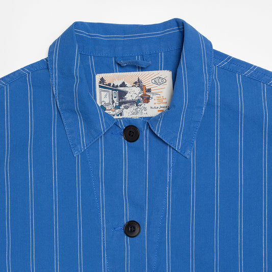 Nudie Jeans Co. Kicki Striped Workwear Jacket