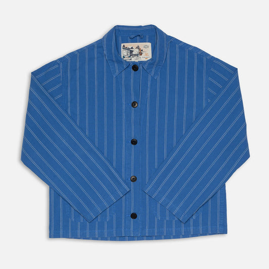 Nudie Jeans Co. Kicki Striped Workwear Jacket