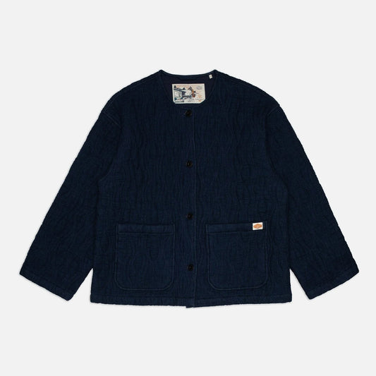 Nudie Jeans Sandra Indigo Quilt Jacket