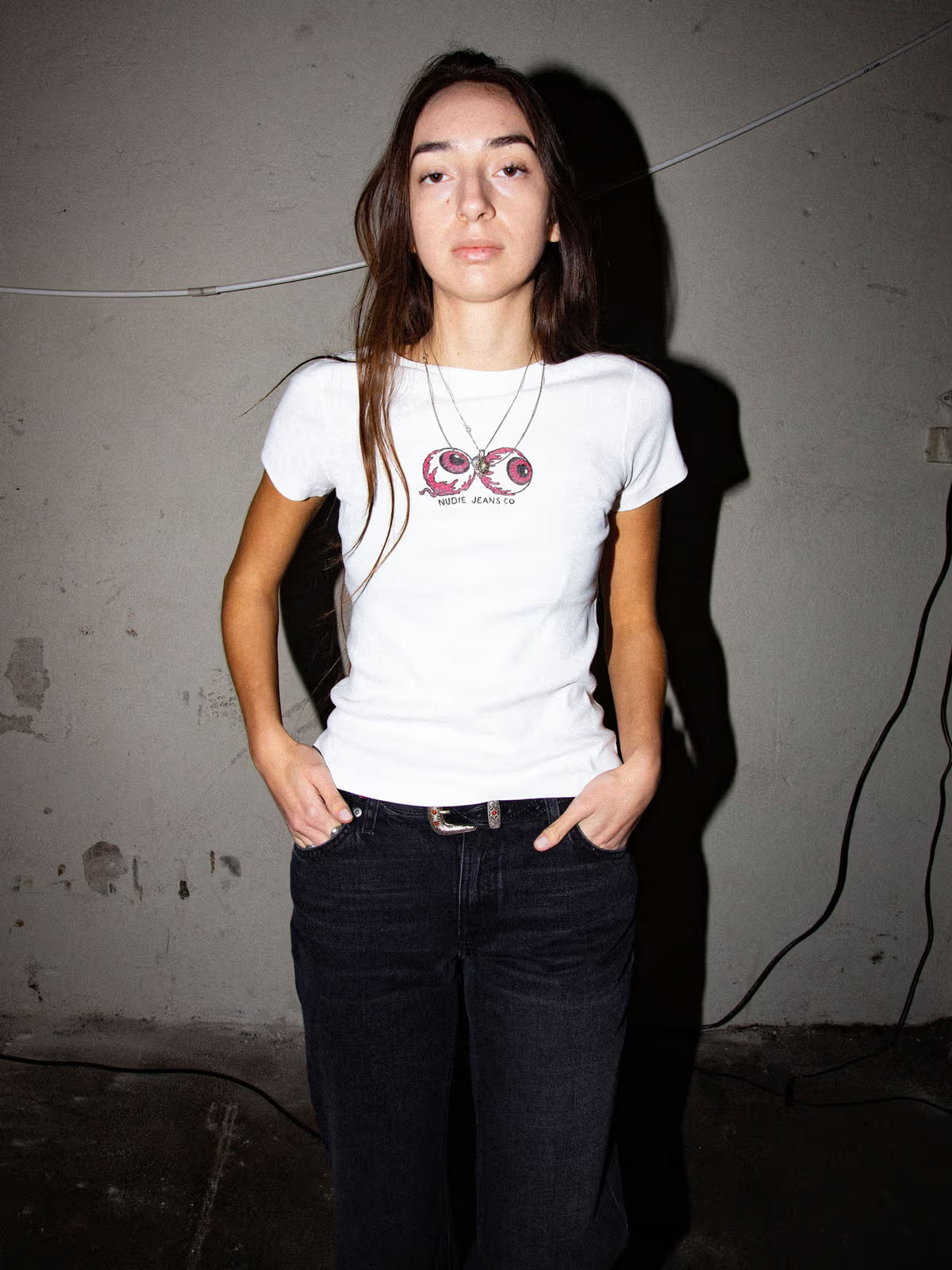 Nudie Jeans Eve Eyeballs T-Shirt