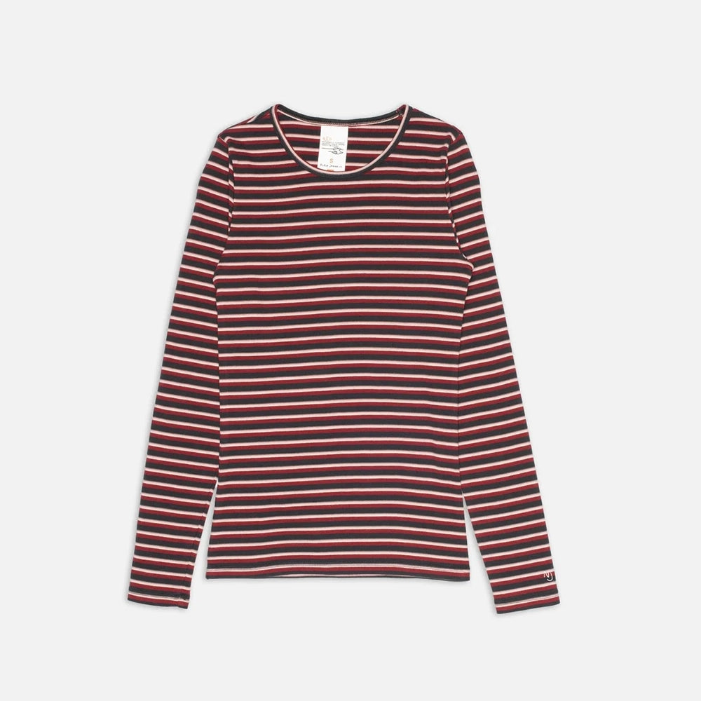Nudie Jeans Jessy Long Sleeve Striped T-Shirt