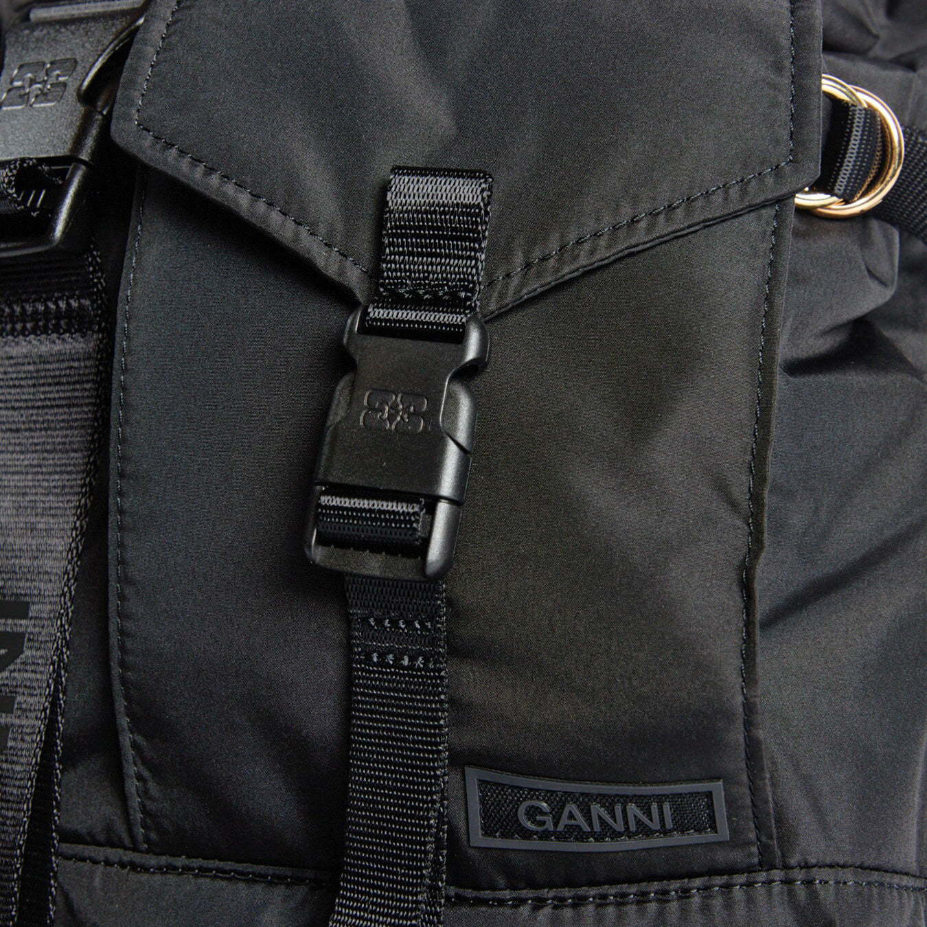 Ganni Recycled Tech Backpack
