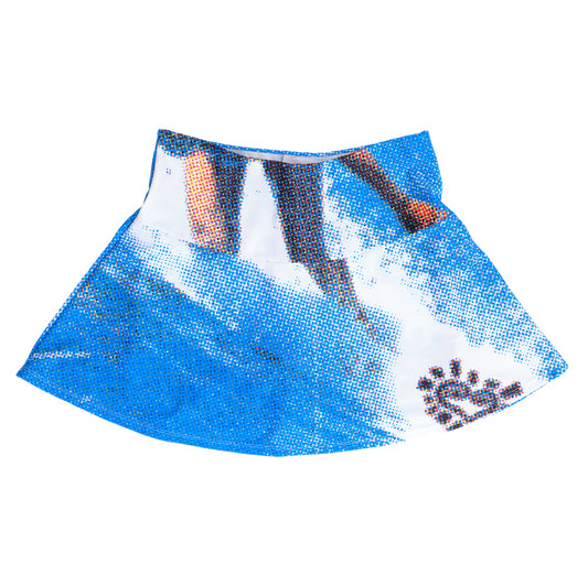 Always Do What You Should Do Plaid He@rt Logo Skort