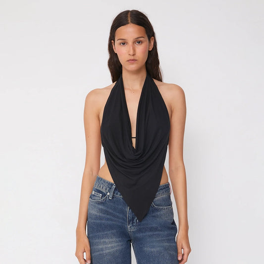 Peachy Den Blanche Halter Top