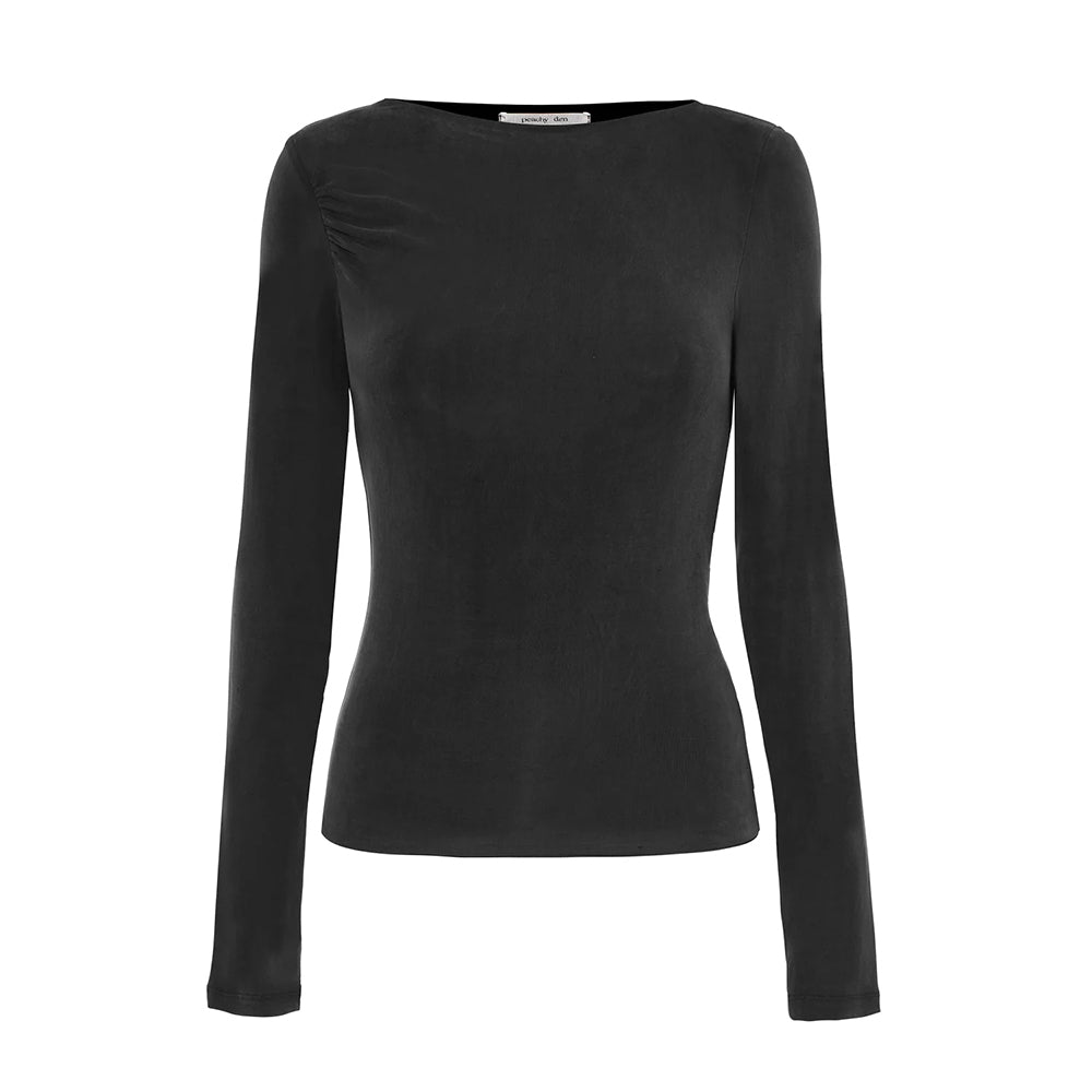 Peachy Den Kylie Long Sleeve Top