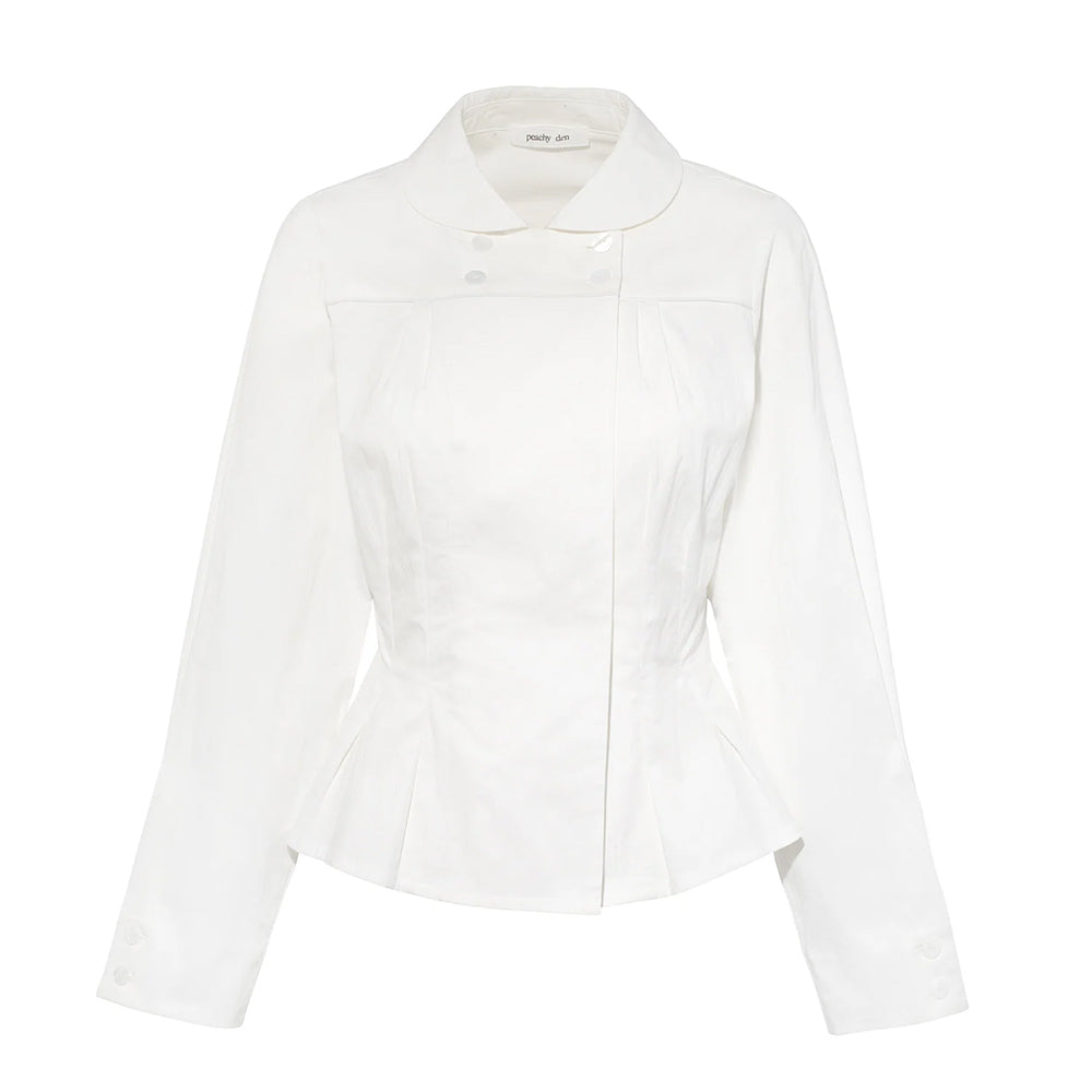 Peachy Den Missy Long Sleeve Blouse