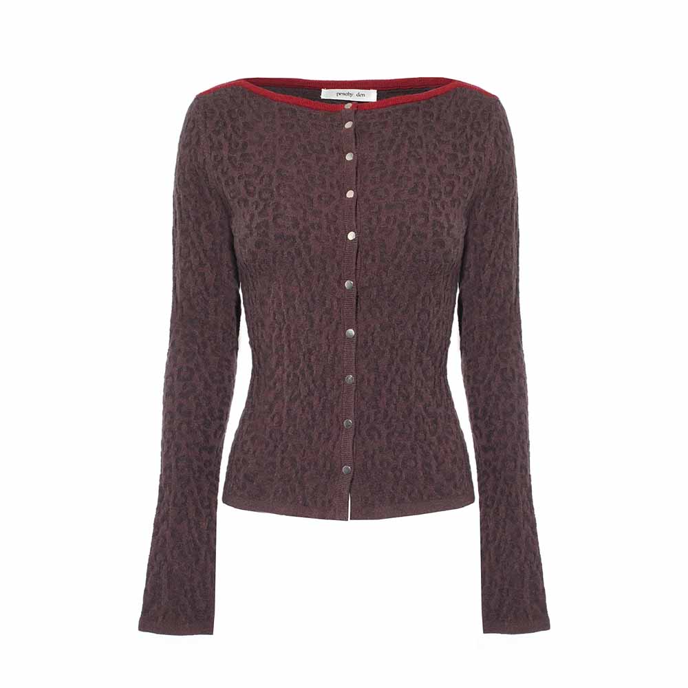 Peachy Den Kitt Thermal Cardigan