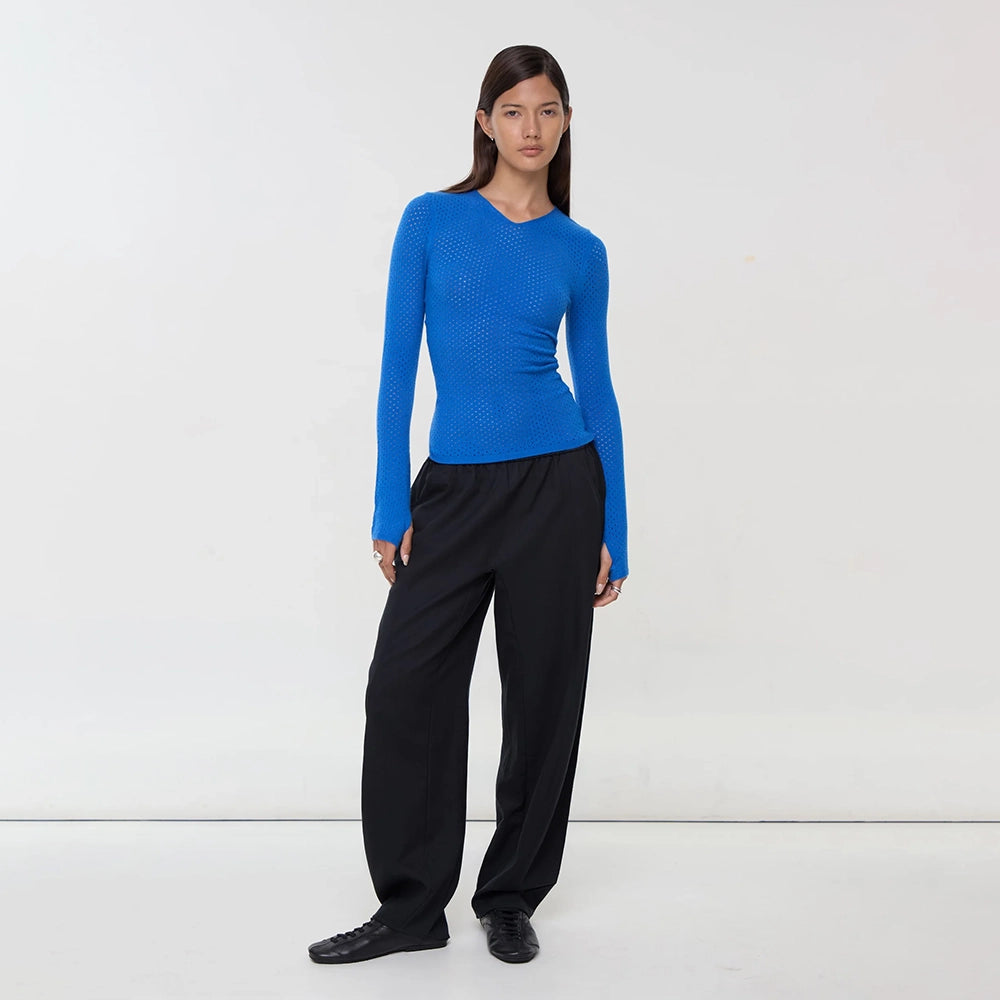 Peachy Den Carly Thermal Knit