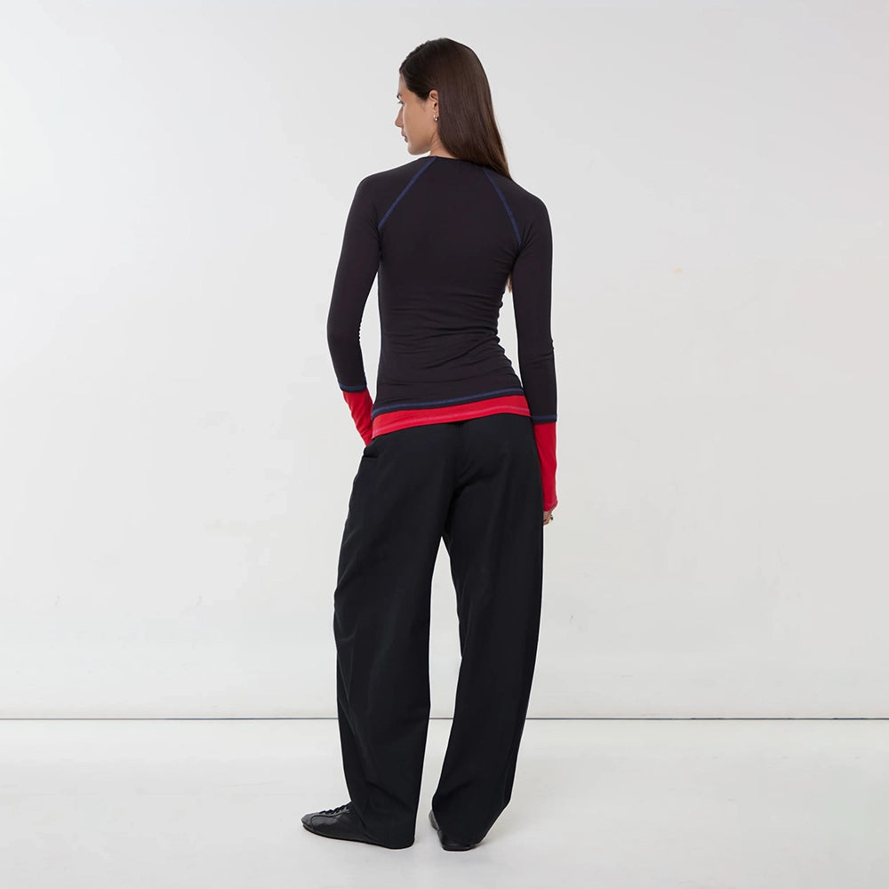 Peachy Den Courtney Easy Trousers 33"
