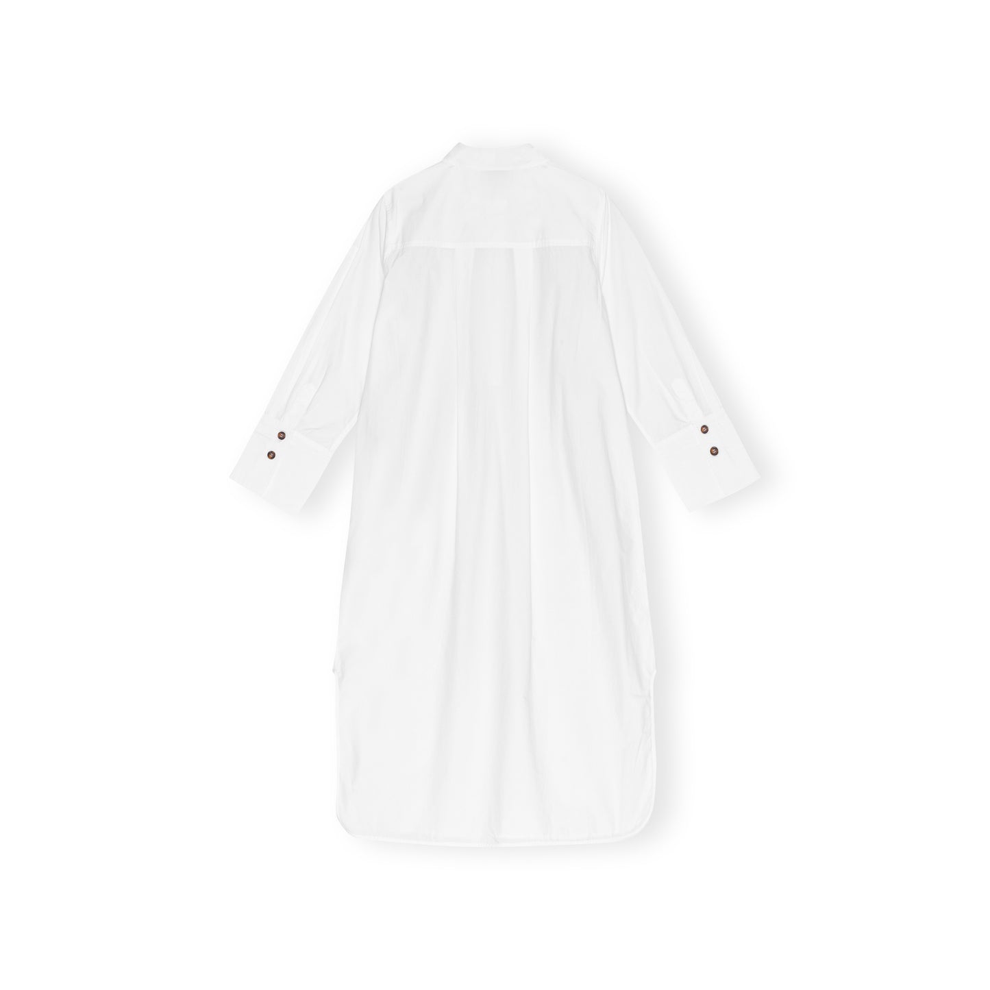 GANNI Poplin Oversized Shirt Dress