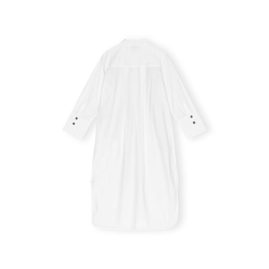 GANNI Poplin Oversized Shirt Dress