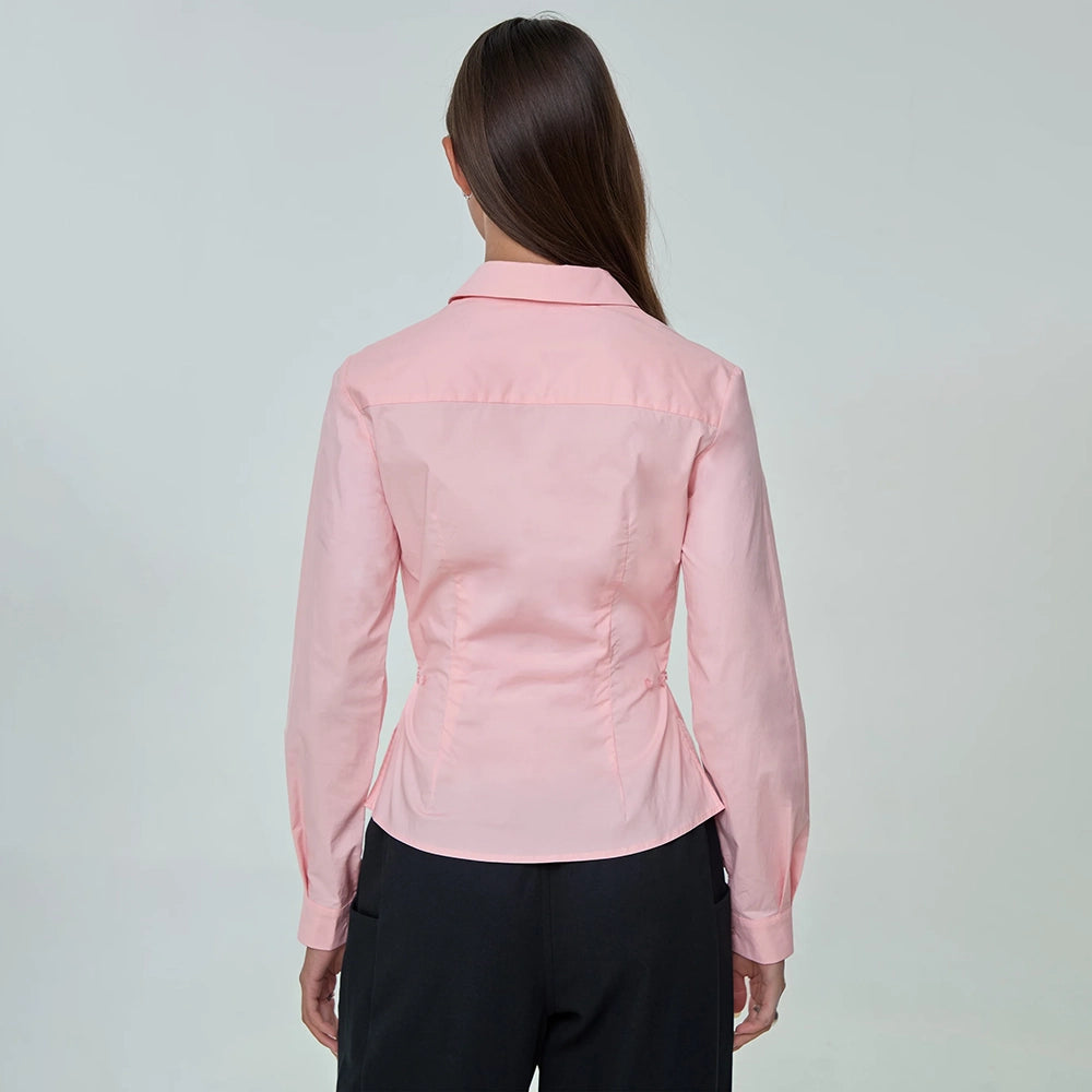 Peachy Den Gloria Cinch Shirt