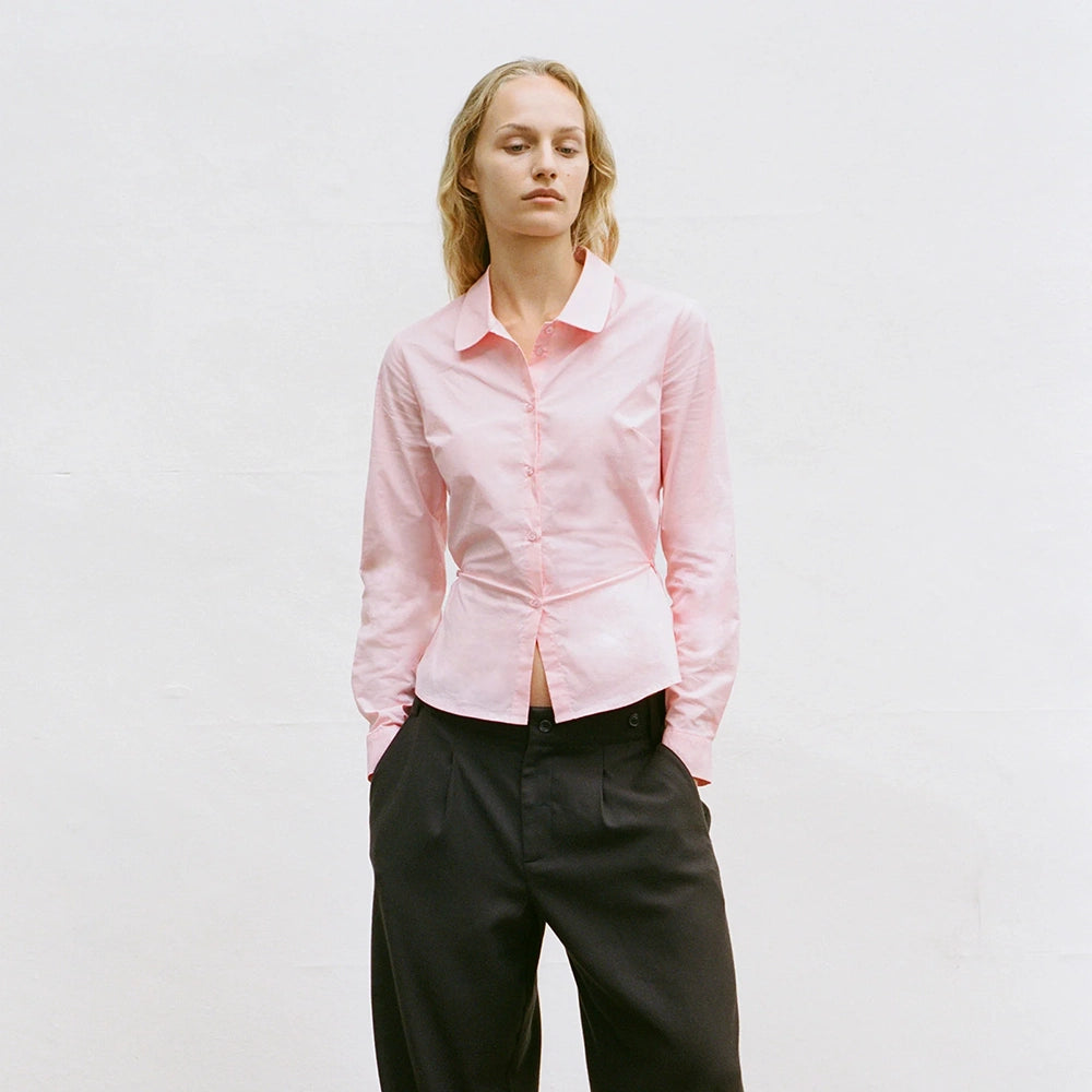 Peachy Den Gloria Cinch Shirt