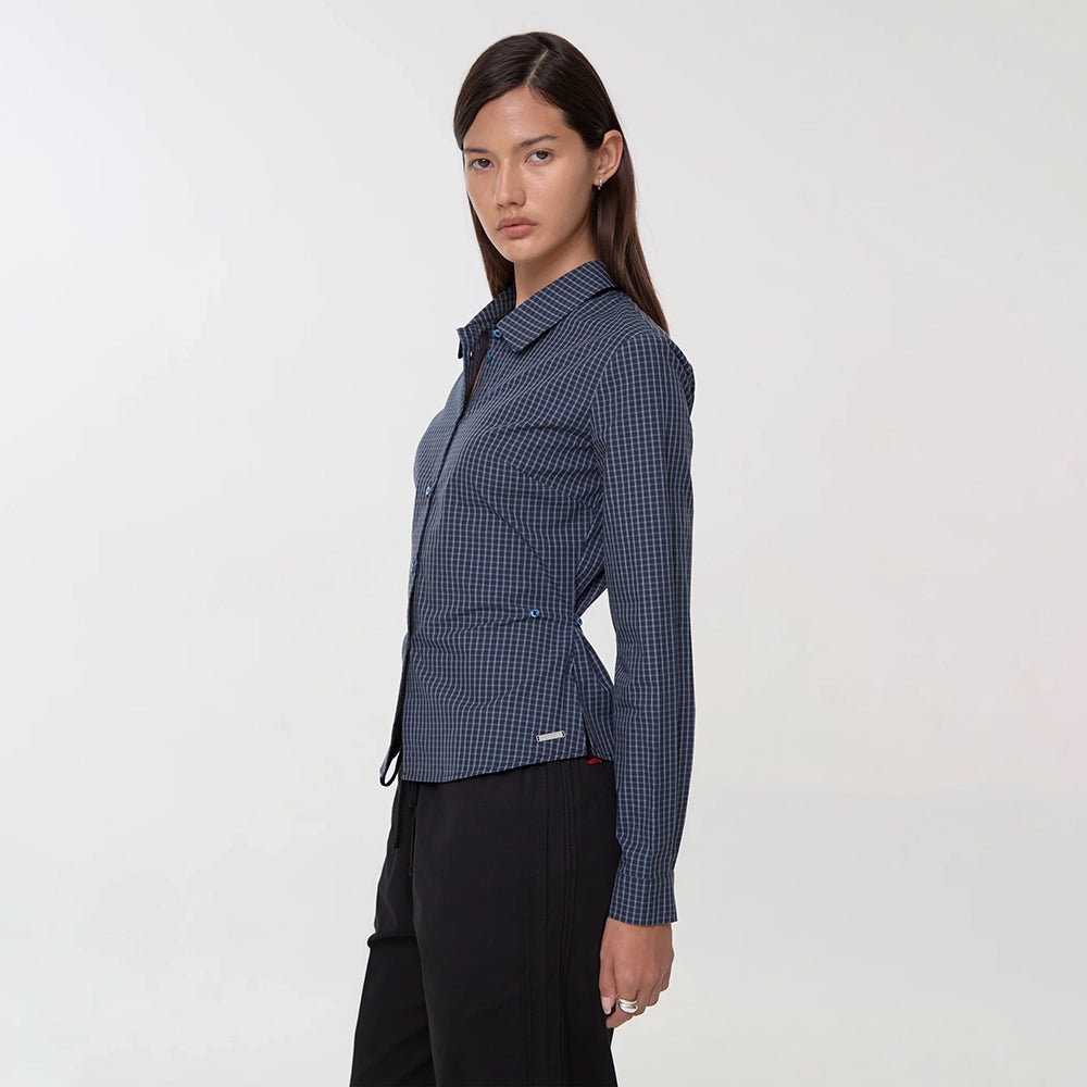 Peachy Den Gloria Cinch Shirt