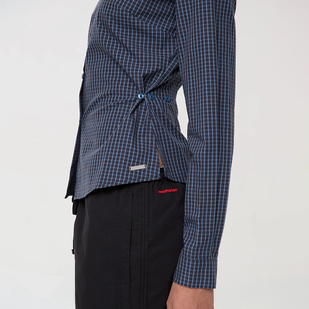 Peachy Den Gloria Cinch Shirt