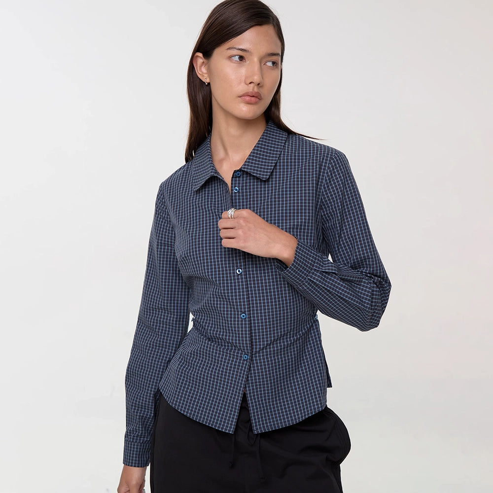 Peachy Den Gloria Cinch Shirt