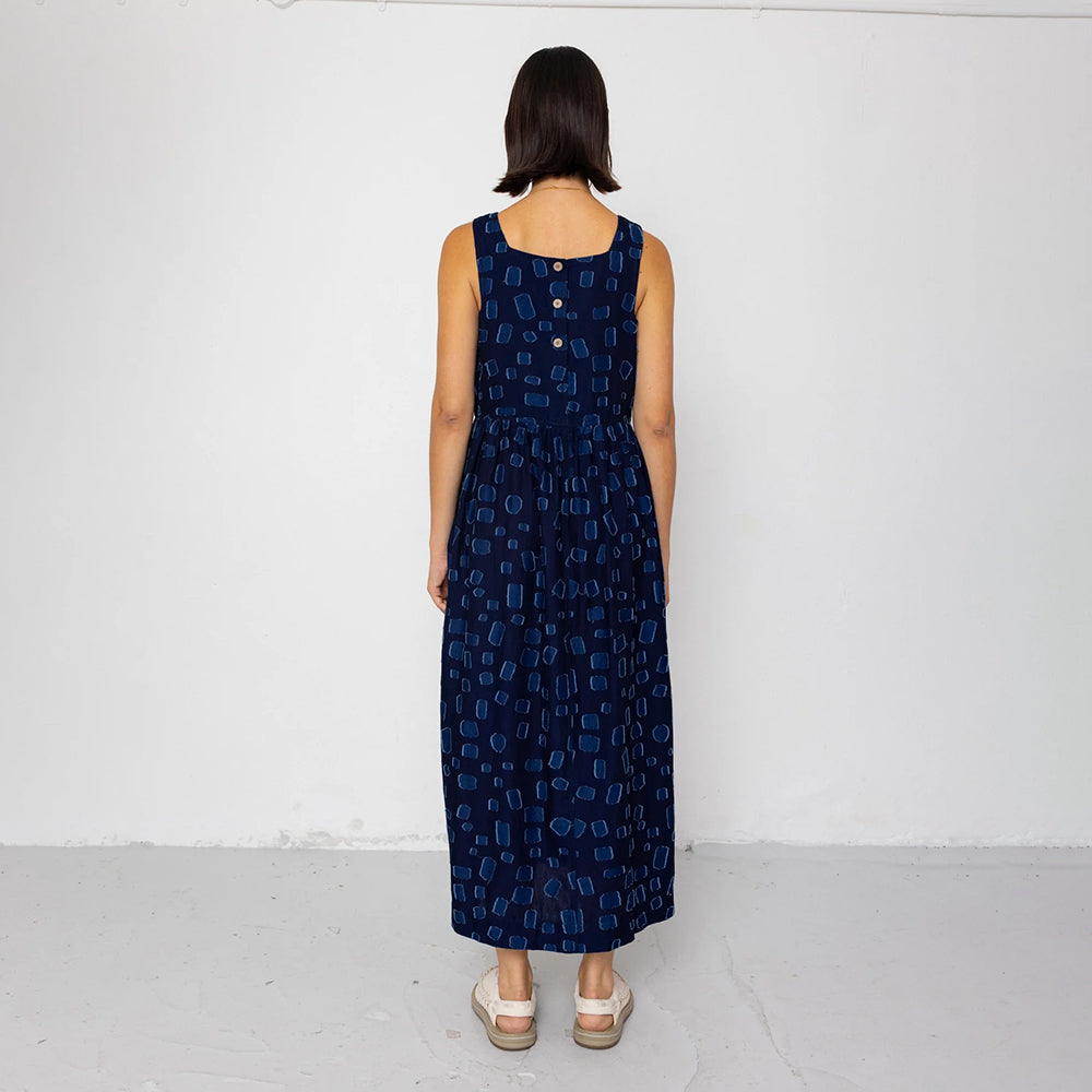Folk Midi Day Dress